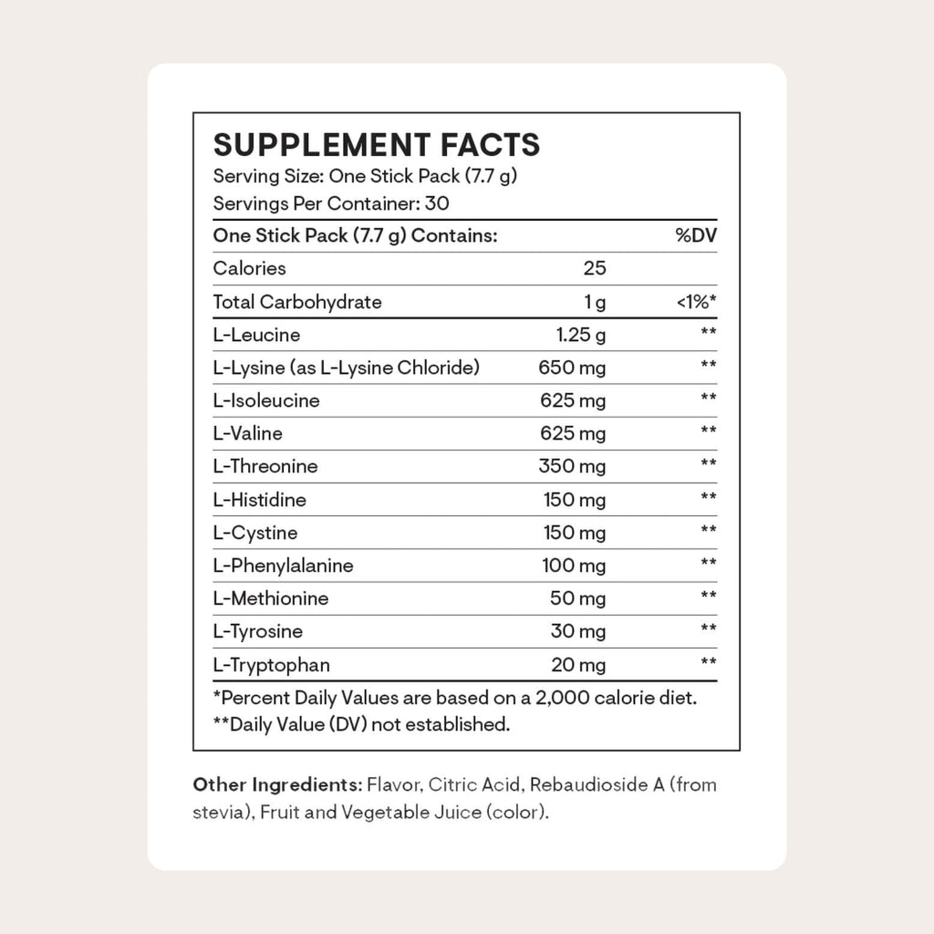 THORNE - Amino Complex - Clinically-Validated EAA and BCAA Powder for Pre or Post-Workout - Promotes Lean Muscle Mass & Exercise Recovery* - NSF Certified for Sport - 30 Servings - 8.15 Oz - Berry THORNE Au supplements