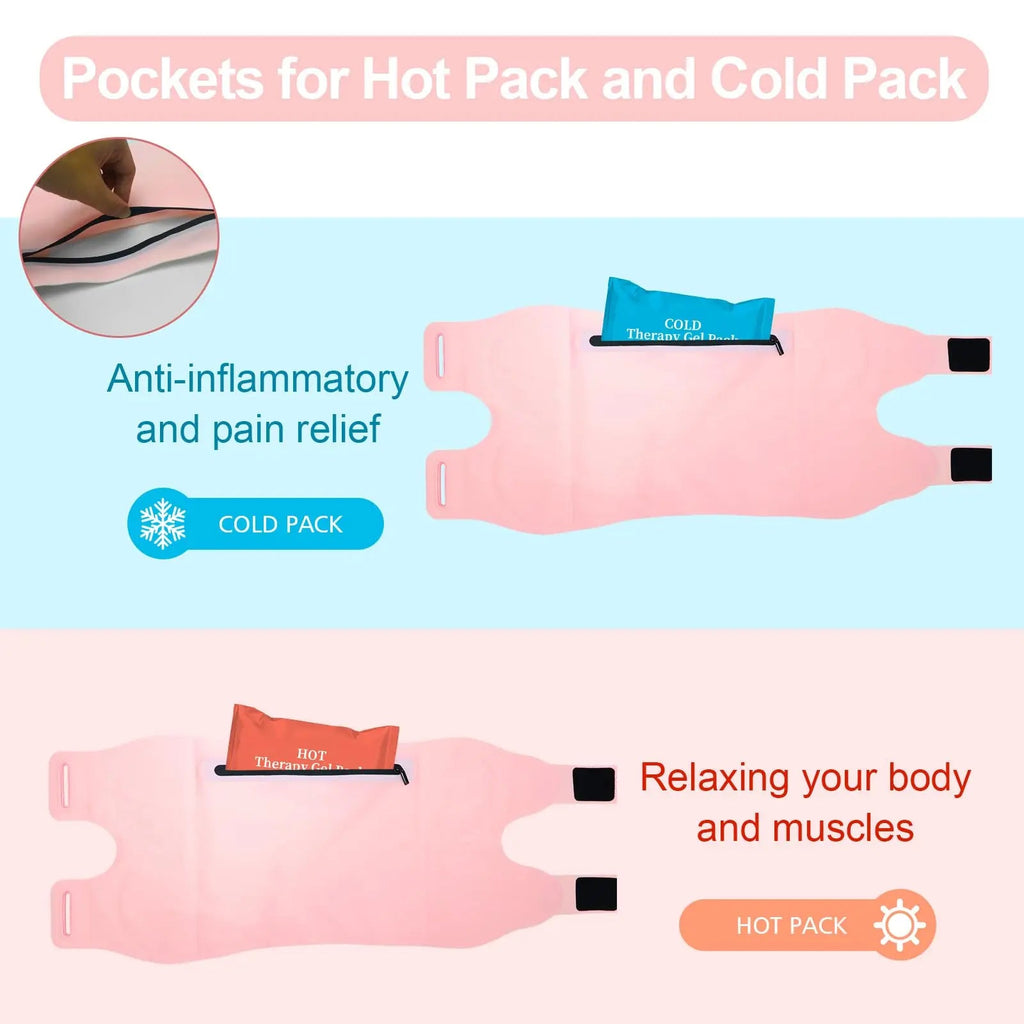 YEEYAA 2 Pcs Castor Oil Pack, Castor Oil Pack Wrap Plus Size for Waist and Neck YEEYAA Au supplements