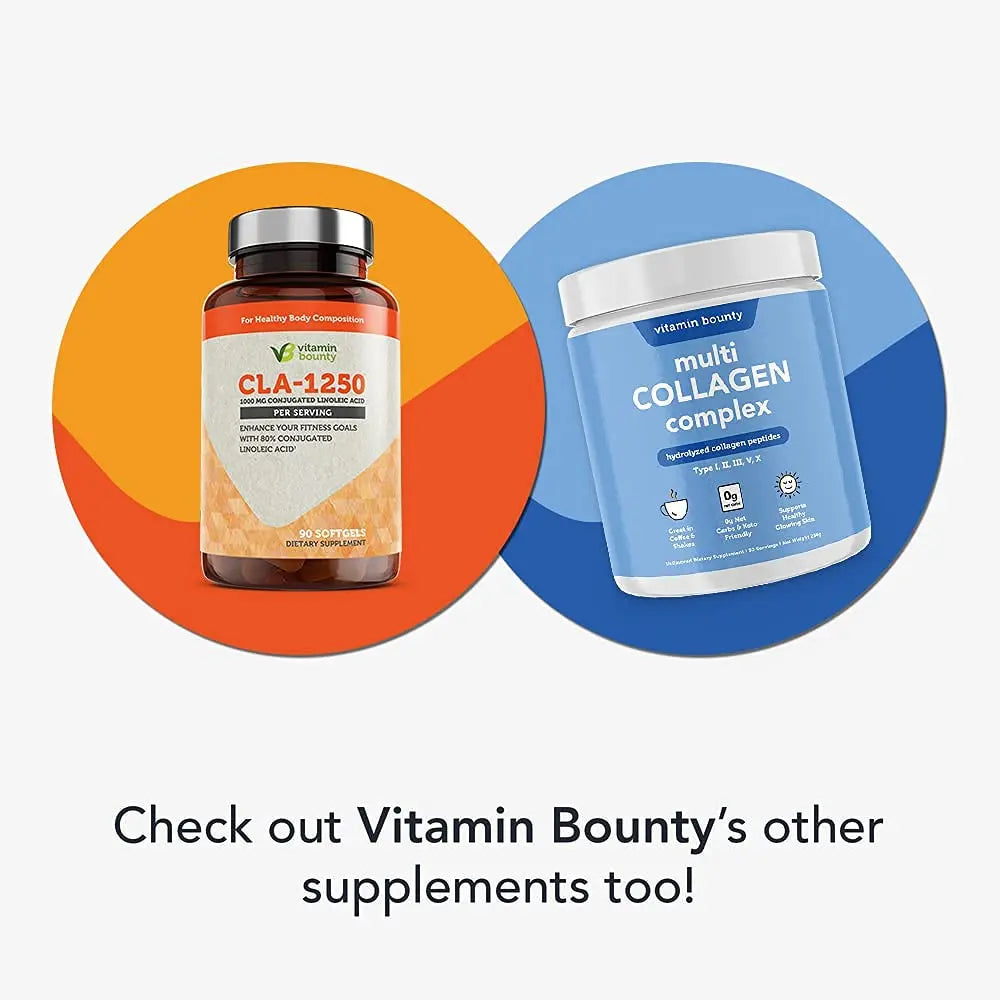 Vitamin Bounty CLA 1250mg - Conjugated Linoleic Acid, CLA for Women and Men, CLA Pills Vitamin Bounty Au supplements