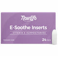 NewLife Naturals Vitamin E Vaginal Suppositories 38IU ESoothe - Moisture & Hydration Support - All Natural Estrogen Free Feminine Care - 24 Inserts NewLife Naturals Au supplements