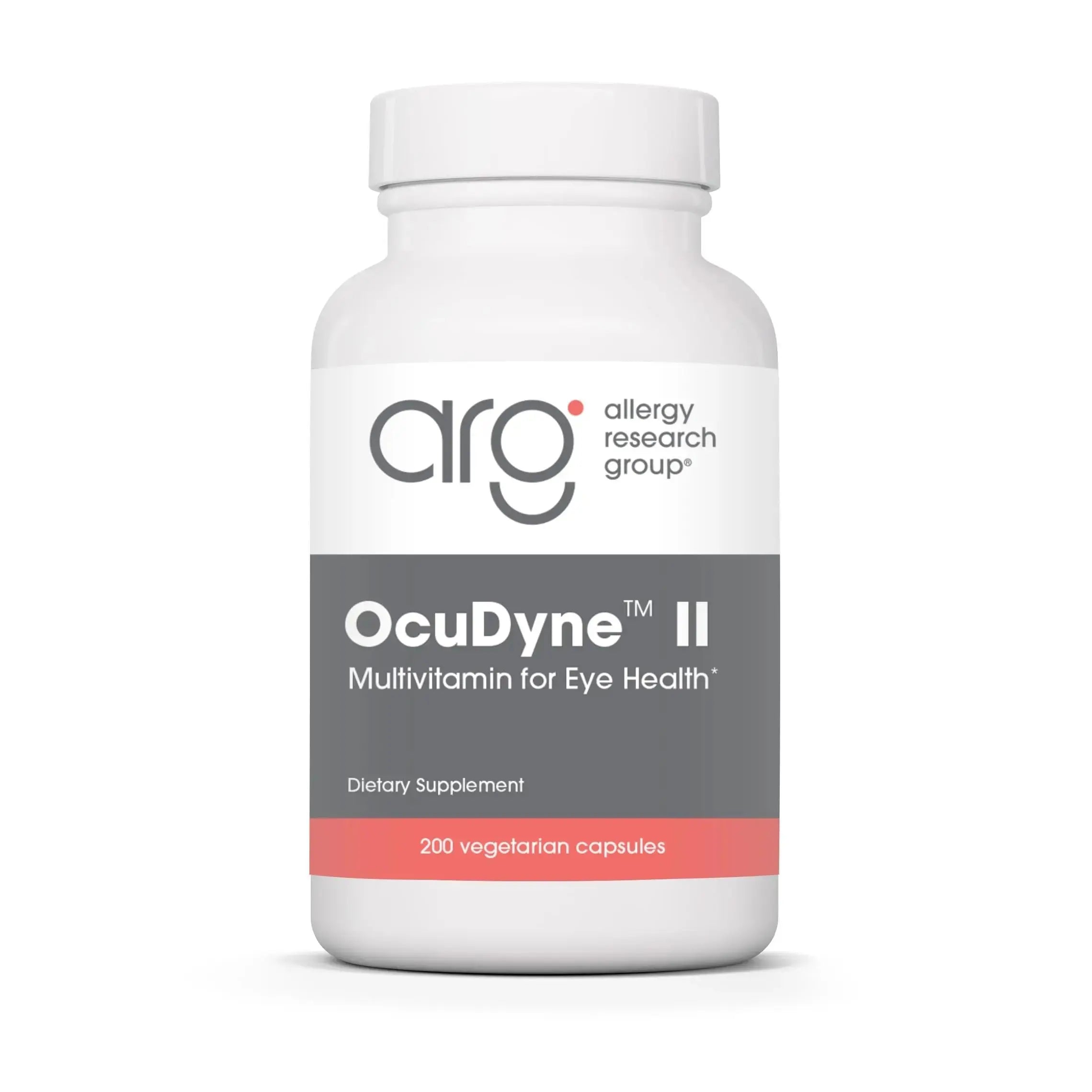 Allergy Research Group OcuDyne II Supplement - Eye Support Vitamins for Vision, Eye Health for Adults, Vision Support, Multivitamin Formula Allergy Research Group Au supplements