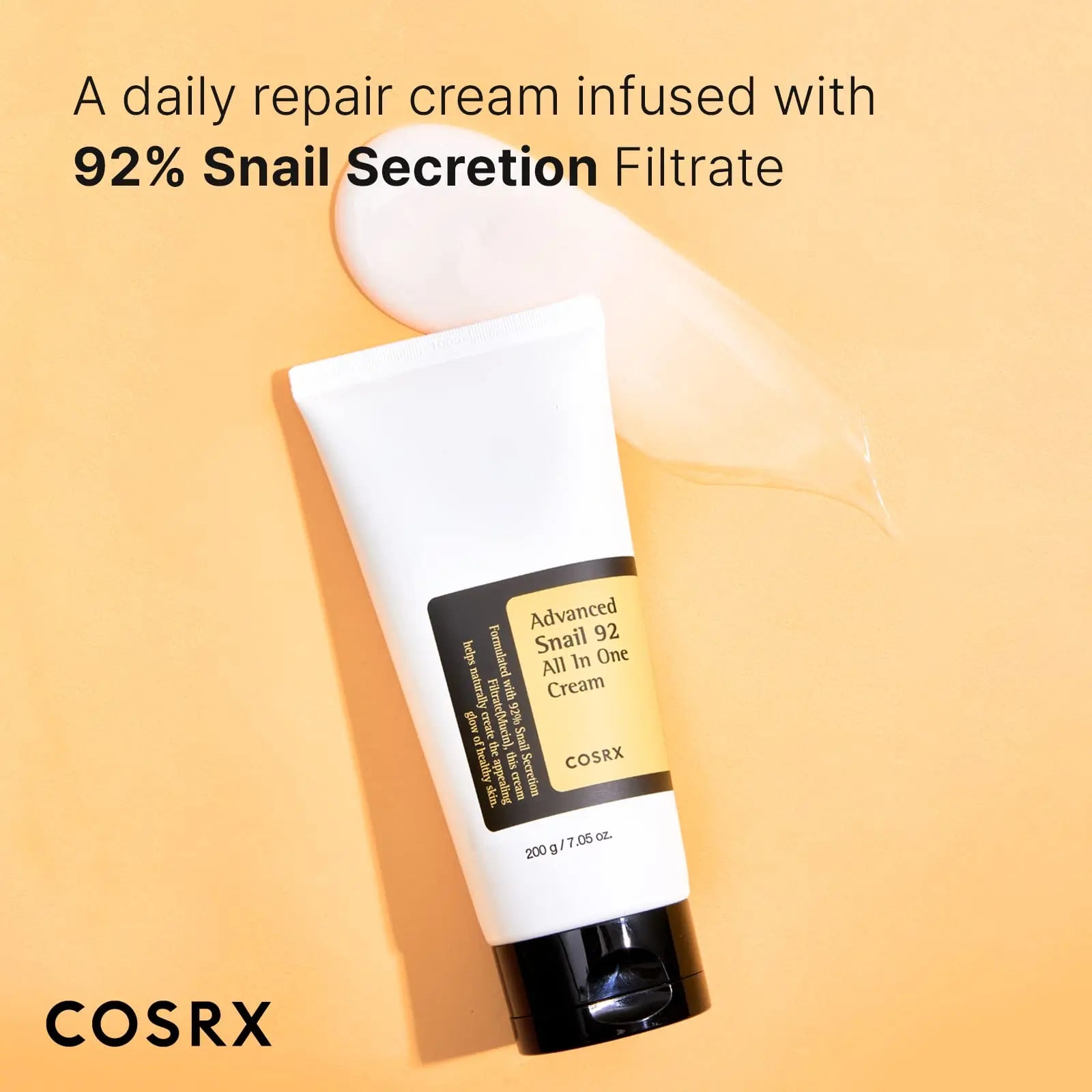 COSRX Snail Mucin 92% Moisturizer, Daily Repair Face Gel Cream for Dry, Sensitive Skin COSRX Au supplements