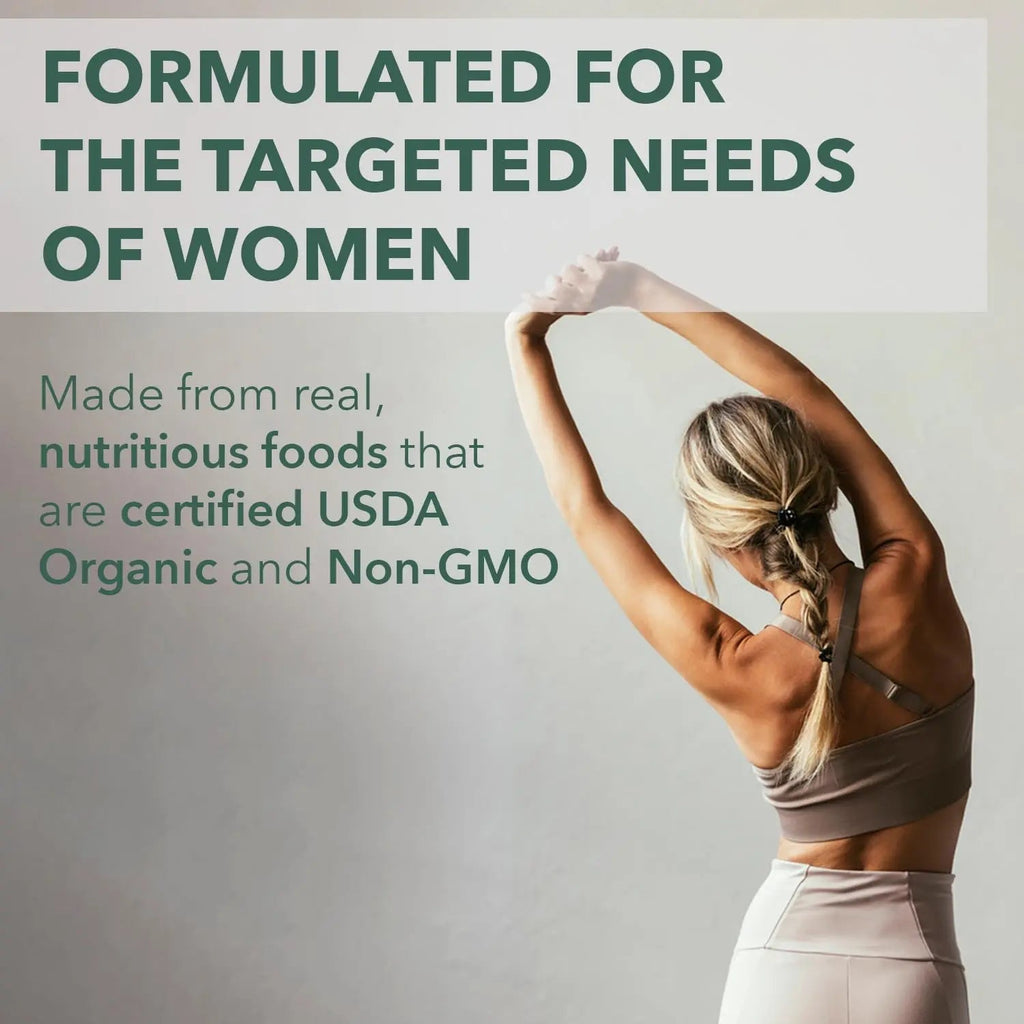 PlantFusion Organic Multivitamin for Women - One Daily Whole Food Blend Women's Multivitamin - Vegan PlantFusion Au supplements