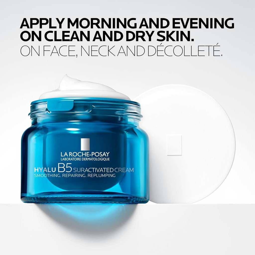 La Roche-Posay Hyalu B5 Suractivated Anti-Aging Face & Neck Cream, Firming Face Moisturizer With 3 Types of Hyaluronic Acid for All Skin Types