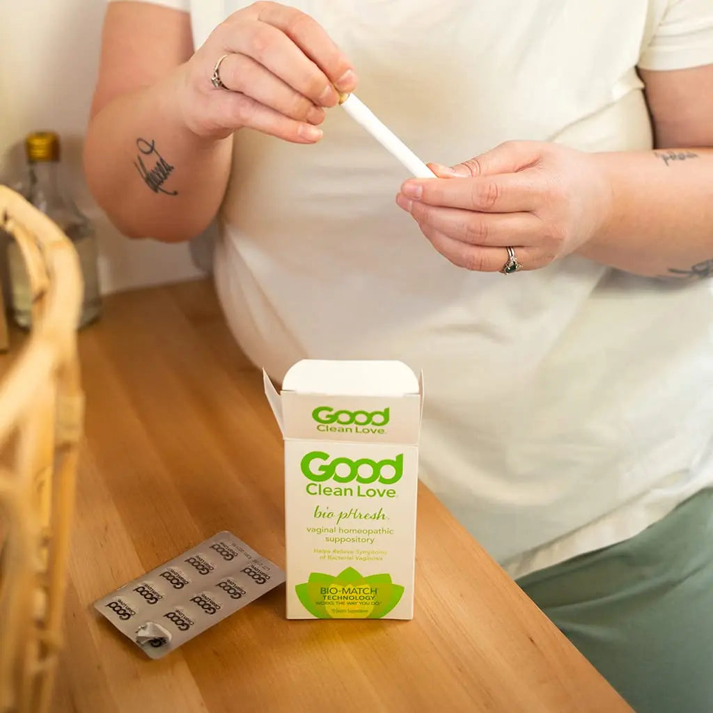 Good Clean Love BiopHresh Vaginal Homeopathic Suppository, Bacterial Vaginosis Treatment for Women Good Clean Love Au supplements