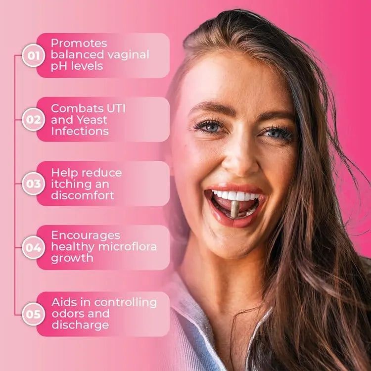 365 HER Biolicious Natural Vaginal Care Supplement (60 Capsules) | Neutralizes Odor and Reduces Discharge 365 HER Au supplements
