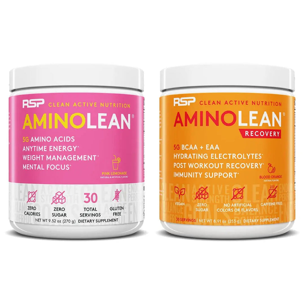 RSP NUTRITION AminoLean Pre Workout Energy (Pink Lemonade 30 Servings) RSP NUTRITION Au supplements