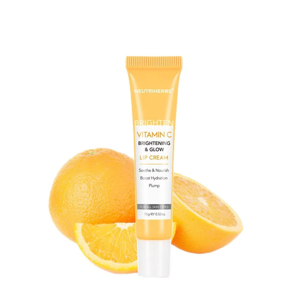NEUTRIHERBS Lip Cream, Vitamin C Lip Balm to Nourish and Soothes Dry, Cracked Lips