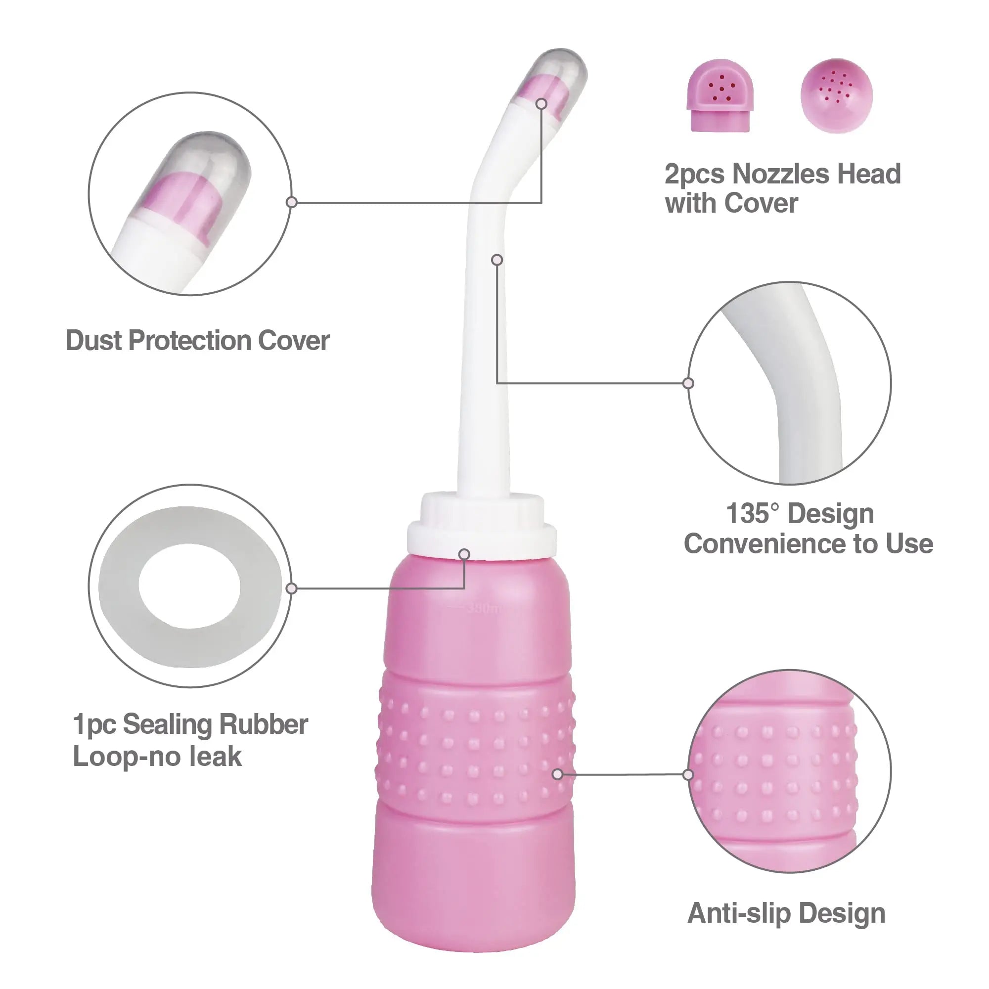 TopQuaFocus 12oz Perineal Bottle for Postpartum Care Portable Travel Peri Sprayer Bidet Postpartum TopQuaFocus Au supplements
