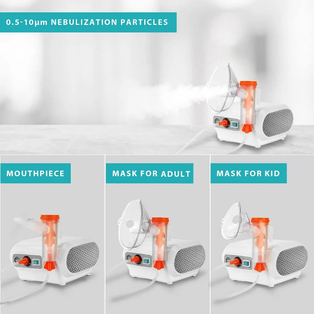 MAYLUCK Portable Compressor Nebulizer, Nebulizer Machine with 1 Set Mayluck Au supplements