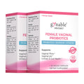Gynable Vaginal Probiotics for Women Odor & Itch Support, Urinary | pH Balance, Female Probiotics 10 Billion CFU Lactobacillus Probiotics Blend,Selenium-Vitamin C/E/D3 Promote Immune Health,60 Count Vevoec Au supplements