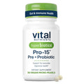 Hyperbiotics Vital Nutrients Pro-15 Prebiotics and Probiotics for Women and Men | 15 Science Backed Strains | Supports Occasional Constipation, Diarrhea, Gas & Bloating | 30 Vegan Time Release Pearls Hyperbiotics Au supplements