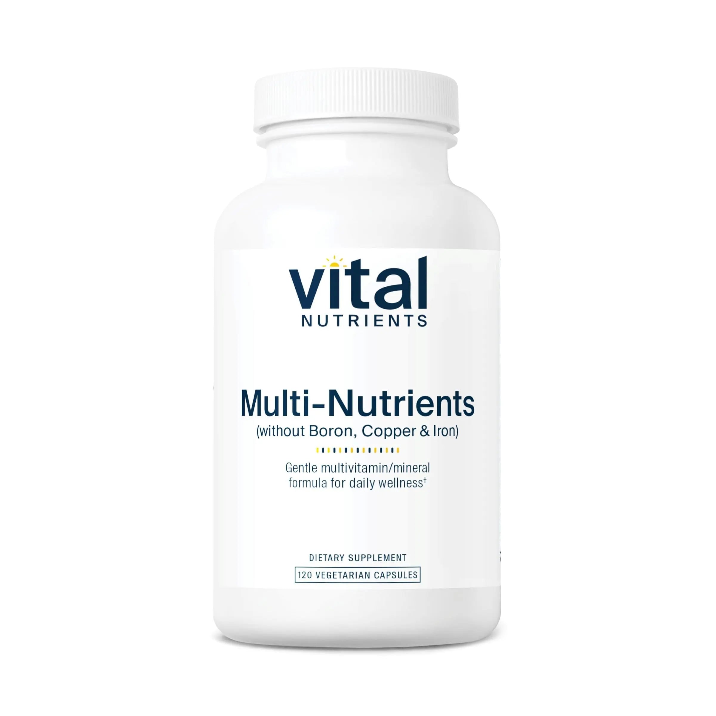 Vital Nutrients Multi-Nutrients 5 Ultra Antioxidant Formula | Boron, Copper, and Iron Free | Vegetarian Daily Multivitamin and Mineral Vital Nutrients Au supplements