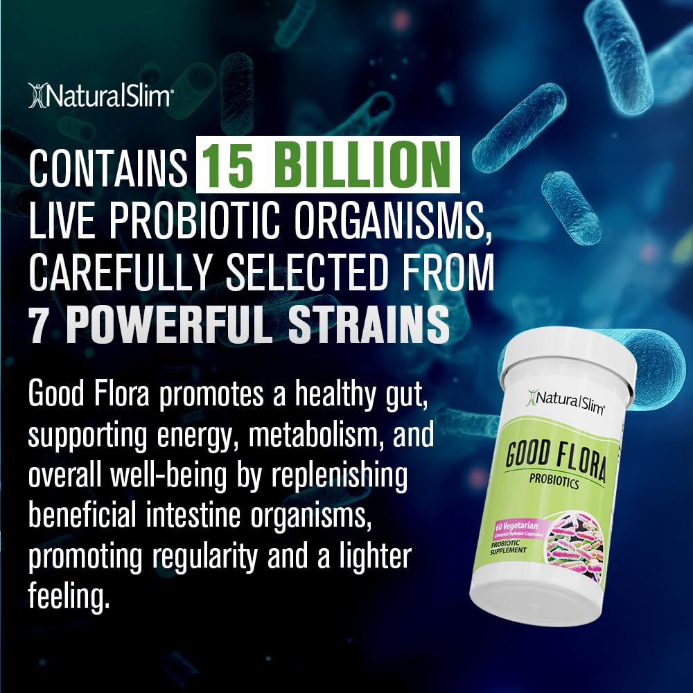 Probiotic Nutritional Supplements Gentle Formula Pro Biotics for Gut Health, Digestive Health, Immune Support, & De-Bloating for Women & Men, 7 Powerful Probiotic Strains, 60 Vegetarian Capsules 3 Pk NaturalSlim Au supplements