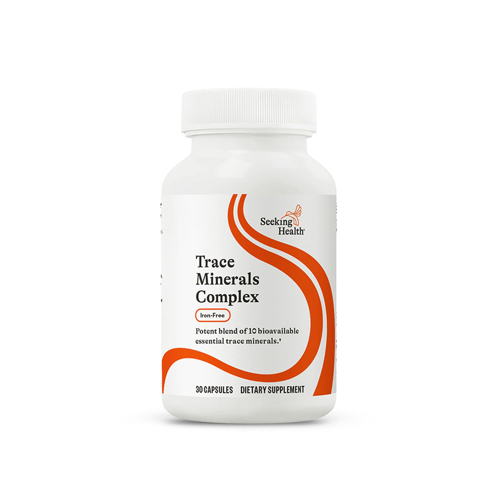Seeking Health Trace Minerals Complex - Includes 10 Essential Trace Minerals - Mineral Supplement Supports Immune & Nervous System