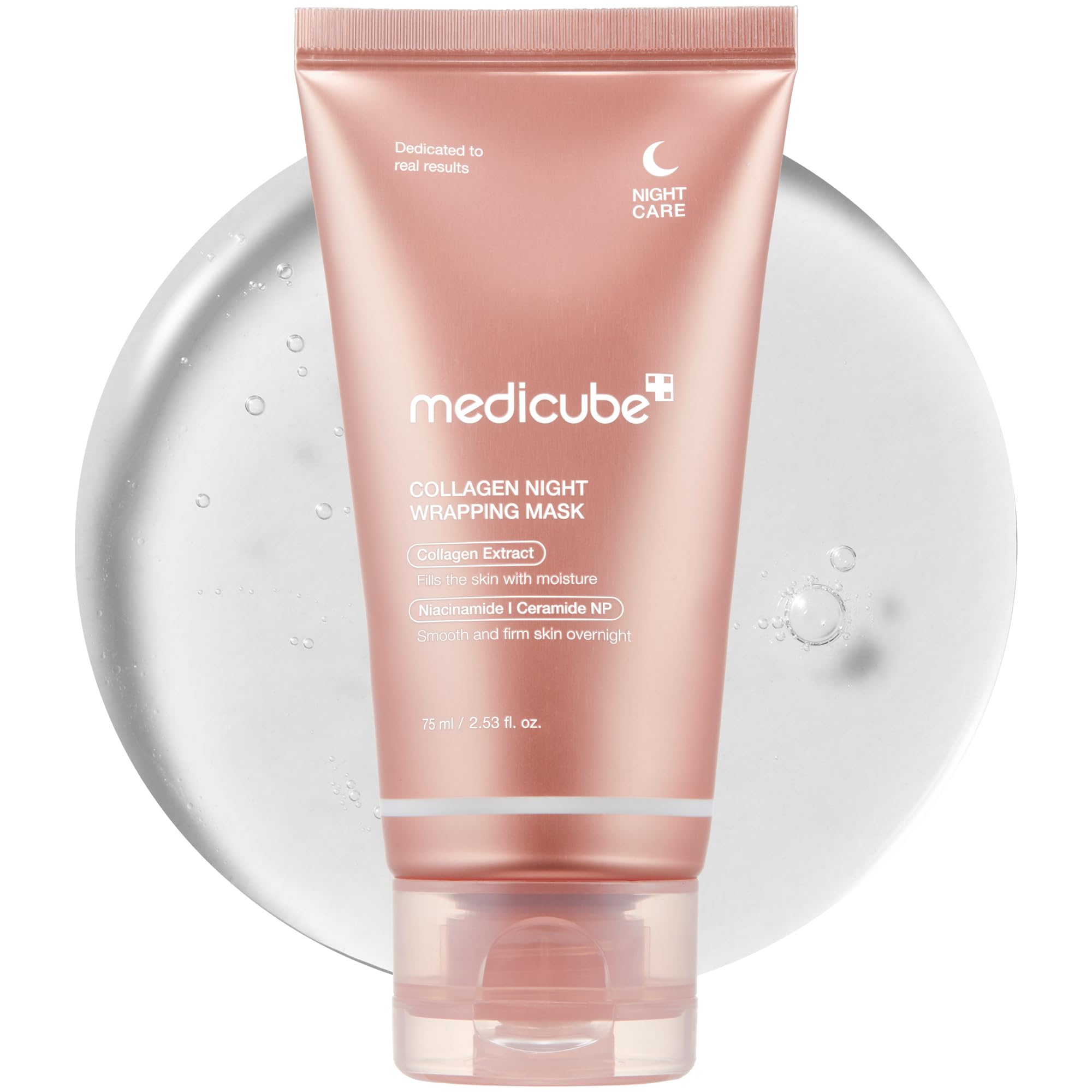 medicube Wrapping Mask Collagen Overnight Peel Off Facial Mask | Elasticity & Hydration Care, Reduces Sagging & Dullness