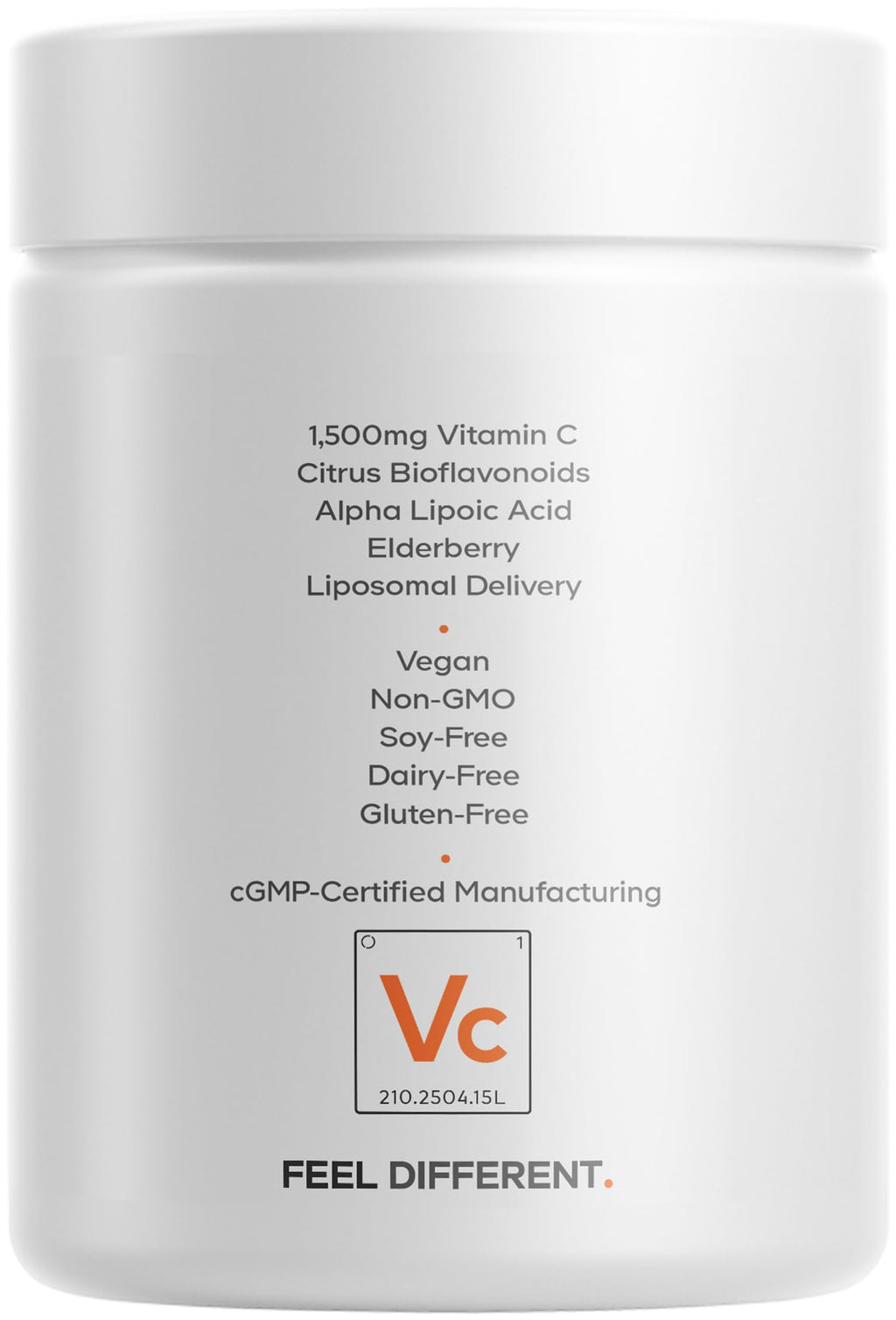 Codeage Liposomal Vitamin C Vitamins with Zinc, Elderberry, Citrus Bioflavonoids Ascorbic Acid, Quercetin & Rose Hips Fruit, Vitamina C Liposomal Supplement Pills - Non-GMO, Vegan - 90 Capsules Codeage Au supplements
