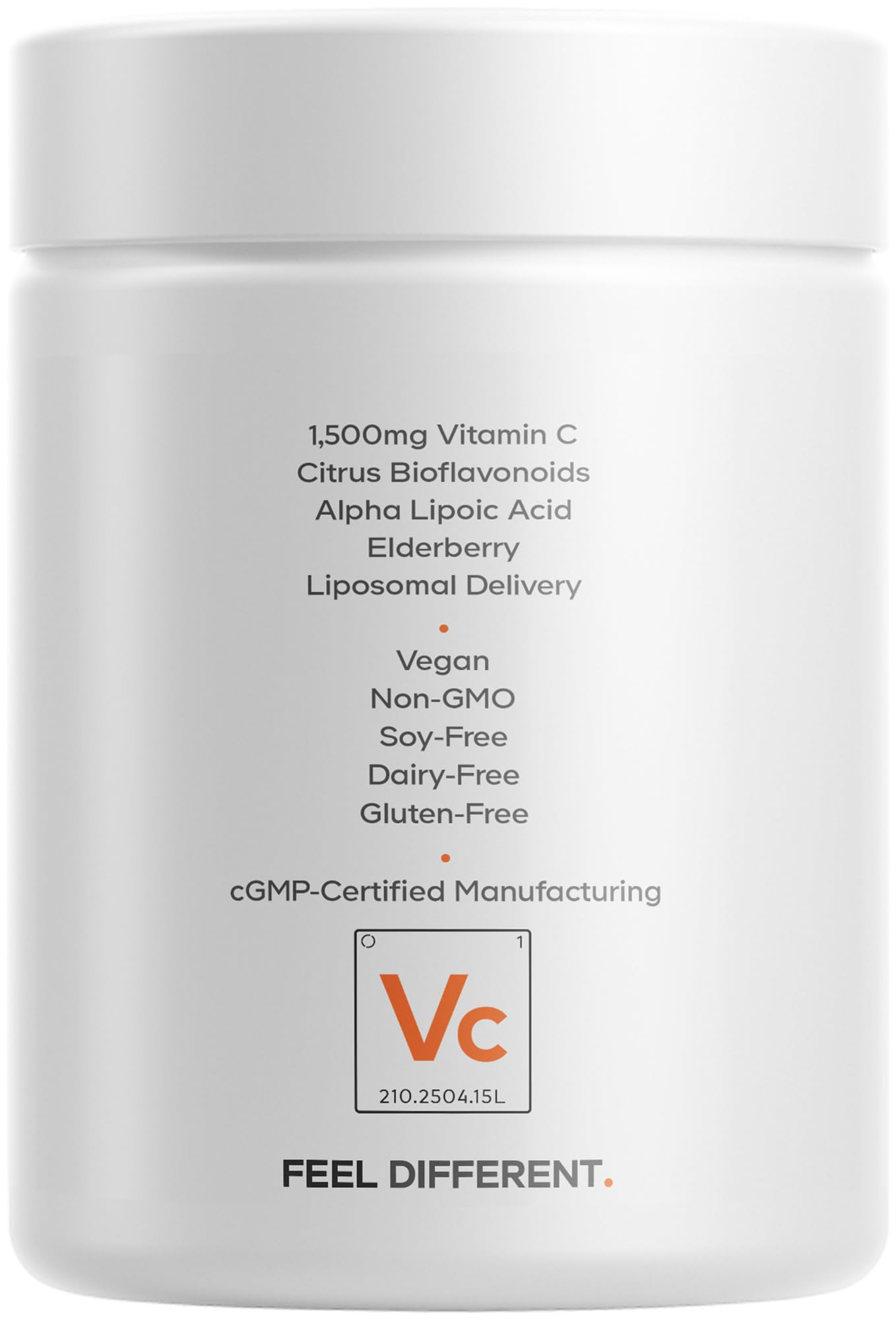 Codeage Liposomal Vitamin C Vitamins with Zinc, Elderberry, Citrus Bioflavonoids Ascorbic Acid, Quercetin & Rose Hips Fruit, Vitamina C Liposomal Supplement Pills - Non-GMO, Vegan - 90 Capsules Codeage Au supplements