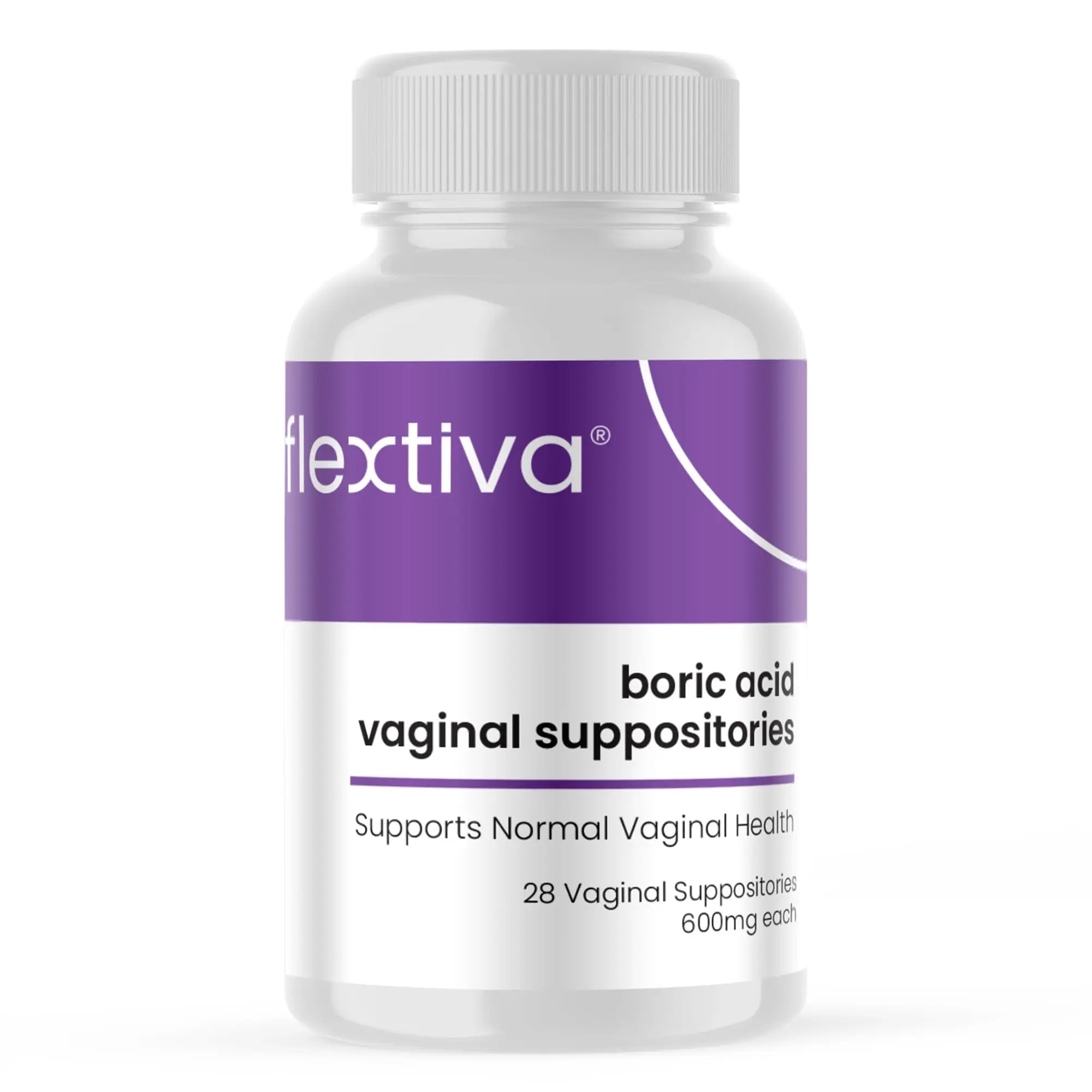 Flextiva Boric Acid Vaginal Suppositories - Boric Acid Pills for Women - Vaginal Health pH Balance for Women Flextiva Au supplements
