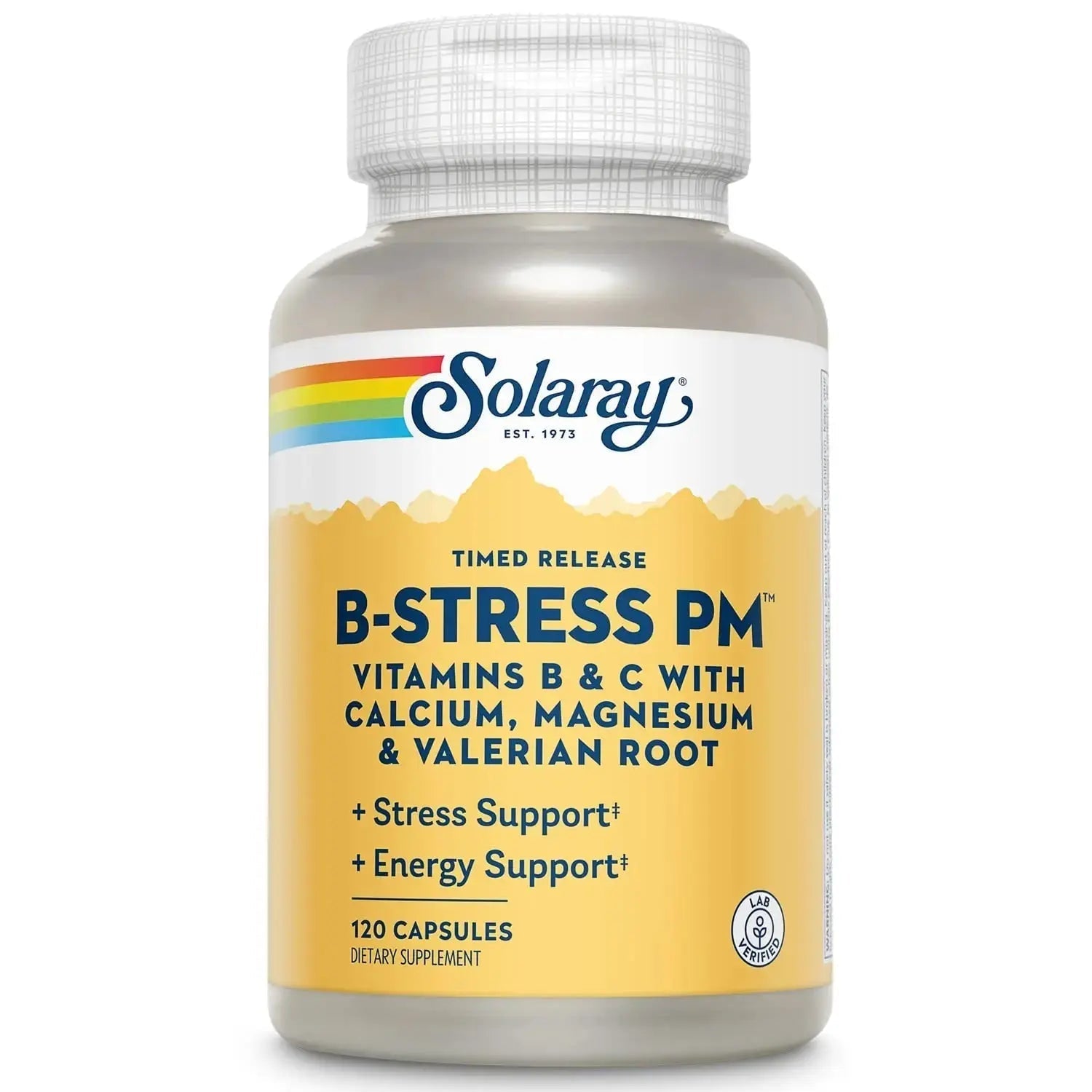 SOLARAY B-Stress P.M. | 120 caps SOLARAY Au supplements