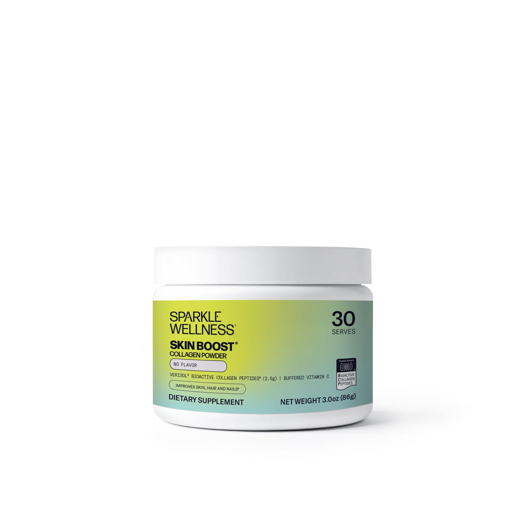 Sparkle Wellness VERISOL Bioactive Hydrolyzed Collagen Peptides | Collagen Powder Supplement with Vitamin C for Skin, Hair & Nail Health | Skin Boost (No Flavor) [30-Serves] Sparkle Wellness Au supplements
