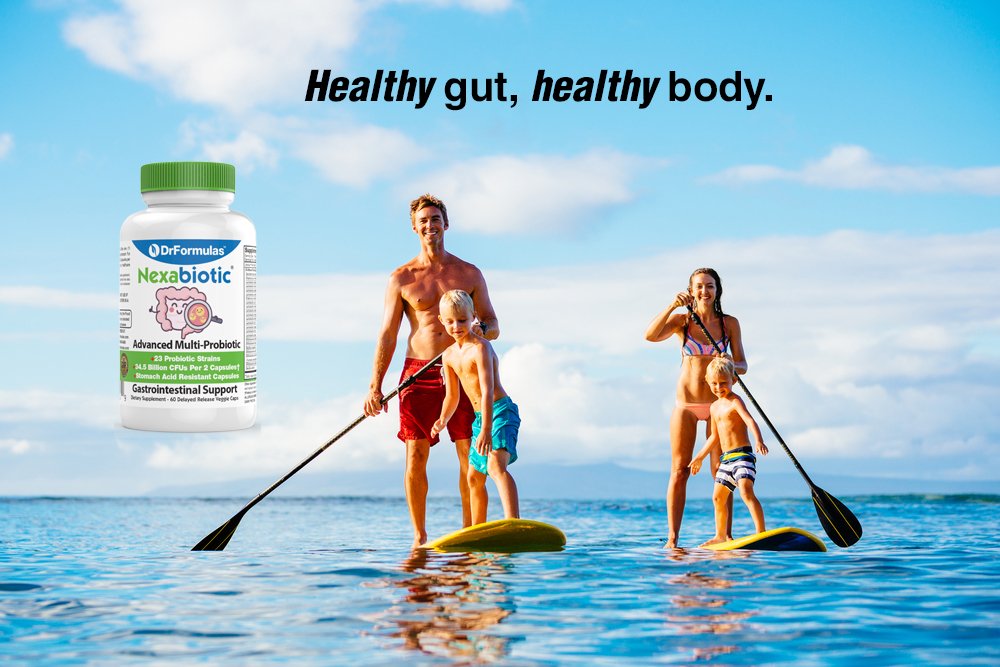 DrFormulas Nexabiotic 23 Multi Probiotic for Women and Men - Dr. formulated with Lactobacillus Acidophilus, Bifidobacterium Infantis, Saccharomyces Boulardii, 17.25 Billion CFUs DrFormulas Au supplements