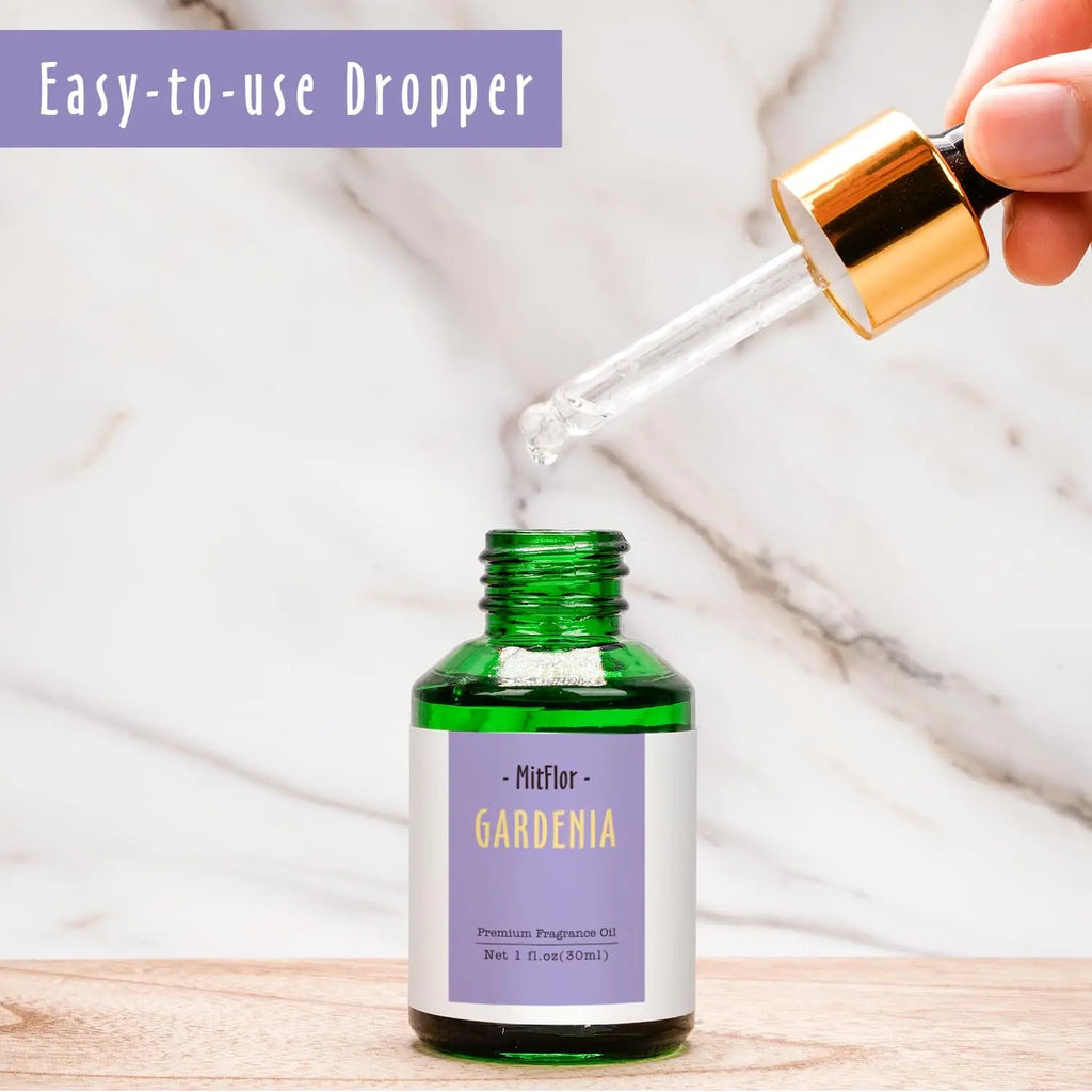 Gardenia Fragrance Oil, MitFlor Single Scented Oil, Large Size Premium Grade Fragrance Oil MitFlor Au supplements
