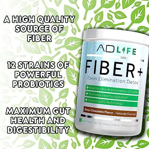 Project AD Fiber+ Fiber Supplement - Supports Gut Health and Digestive Regularity PROJECT AD LLC Au supplements