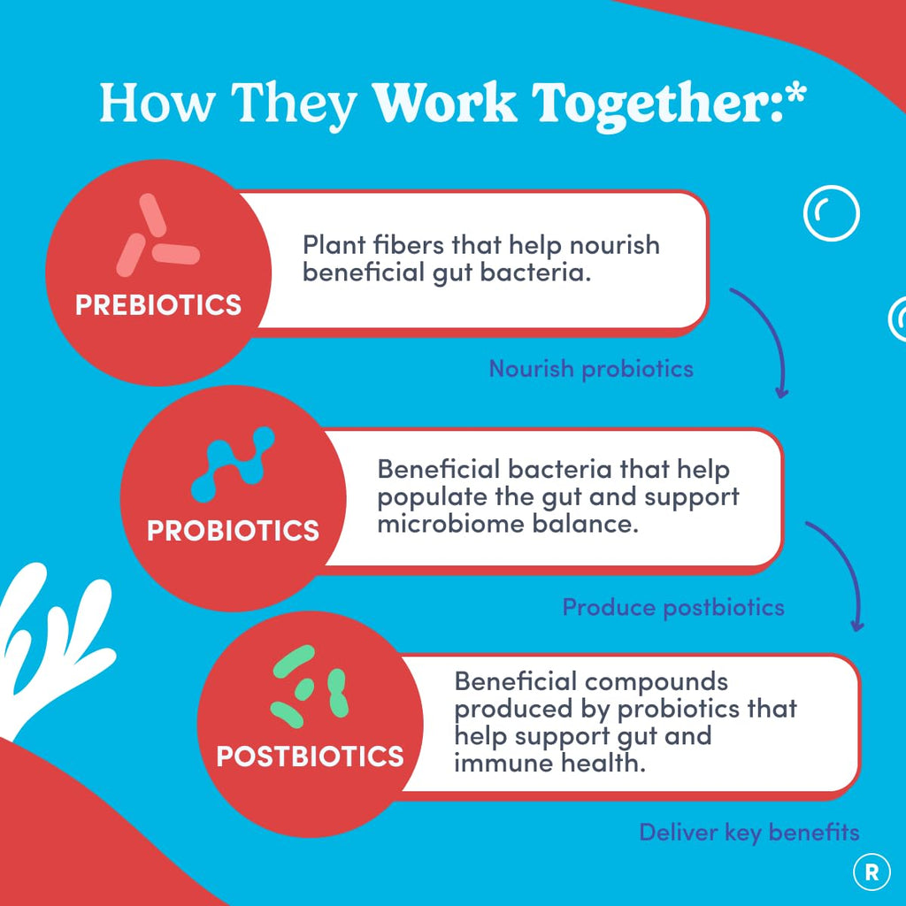 FIRST DAY Teens’ Gut Sustainer Tribiotic Gummies – 3-in-1 Prebiotic, Probiotic & Postbiotic Supplement – Supports Digestive, Skin, Oral & Immune Health, Nutrient Absorption & Growth – 60-Day Supply FIRST DAY Au supplements