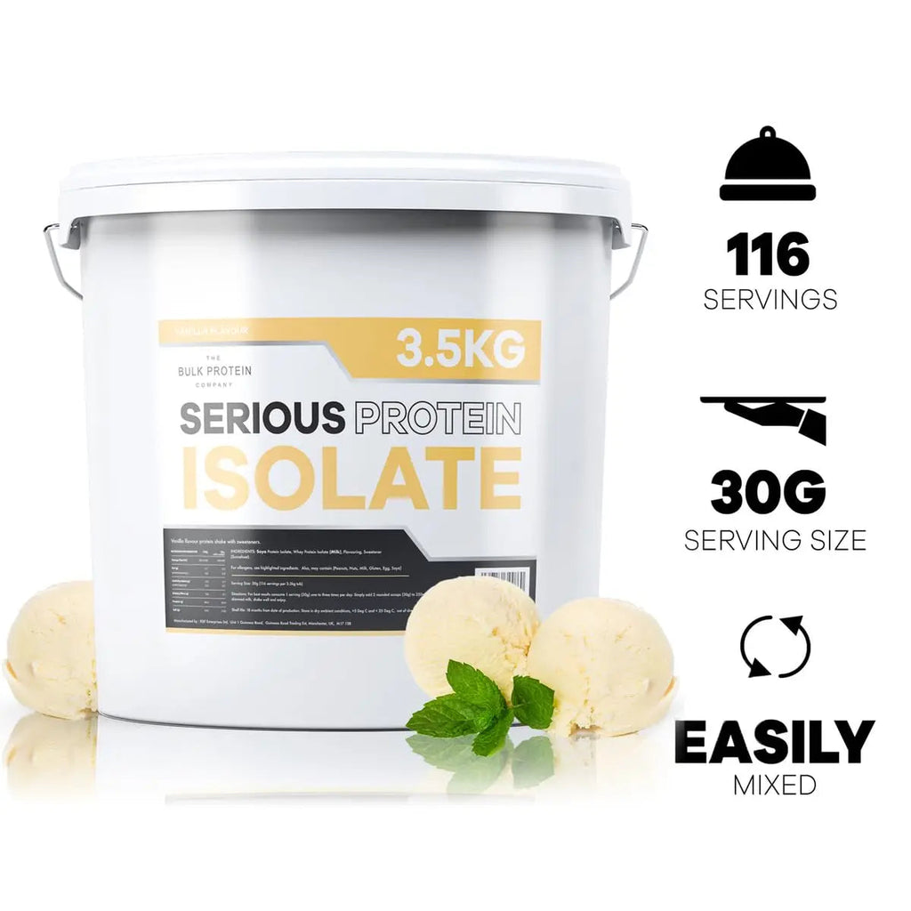 The Bulk Protein Company, Serious Protein Isolate – 3.5kg – Whey Protein Iso The Bulk Protein Company Au supplements