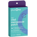 plusOne Vital Menopause Patches AM & PM – Hot Flash & Night Sweat Support – Promotes Energy & Sleep – Herbal Arjuna Daily Patches – 16ct plusOne Au supplements
