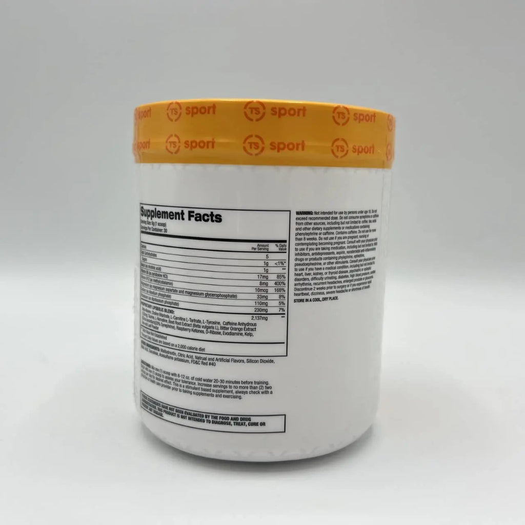 Top Secret Nutrition Cardio Igniter Pre-Workout Supplement with Beta-Alanine, L-Carnitine Top Secret Nutrition Au supplements