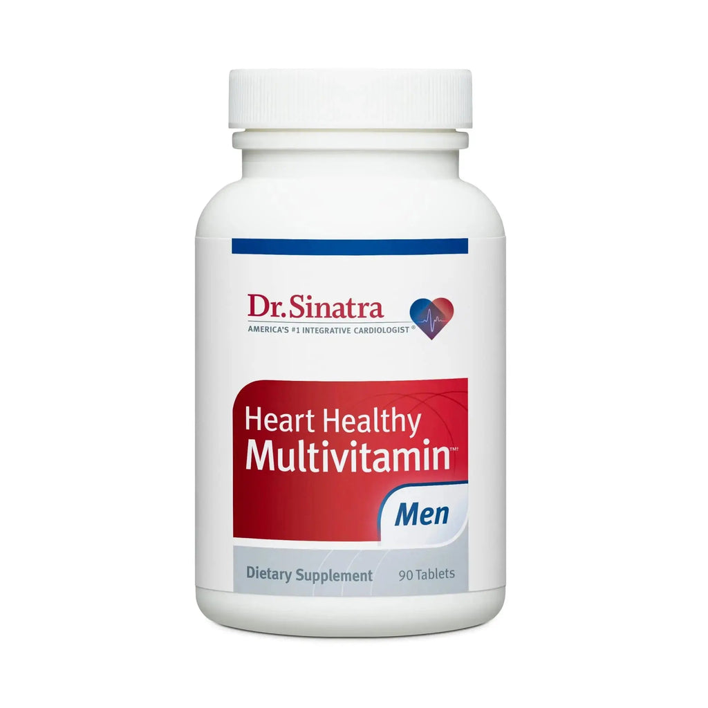 Dr. Sinatra Heart Healthy Multivitamin for Men with Vitamin D 1000 IU, A, B12, C, E, and Zinc, 90 Tablets (30-Day Supply) Dr. Sinatra Au supplements