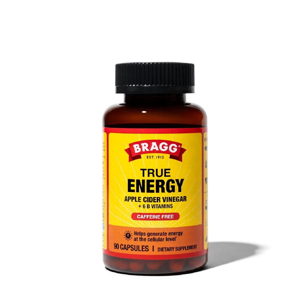 Bragg Apple Cider Vinegar True Energy Capsules – 6 B Vitamins – Caffeine Free Bragg Au supplements
