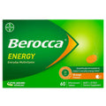 Berocca Energy Vitamin B & C Orange Flavour Effervescent Tablets 60 Pack Berocca Au supplements