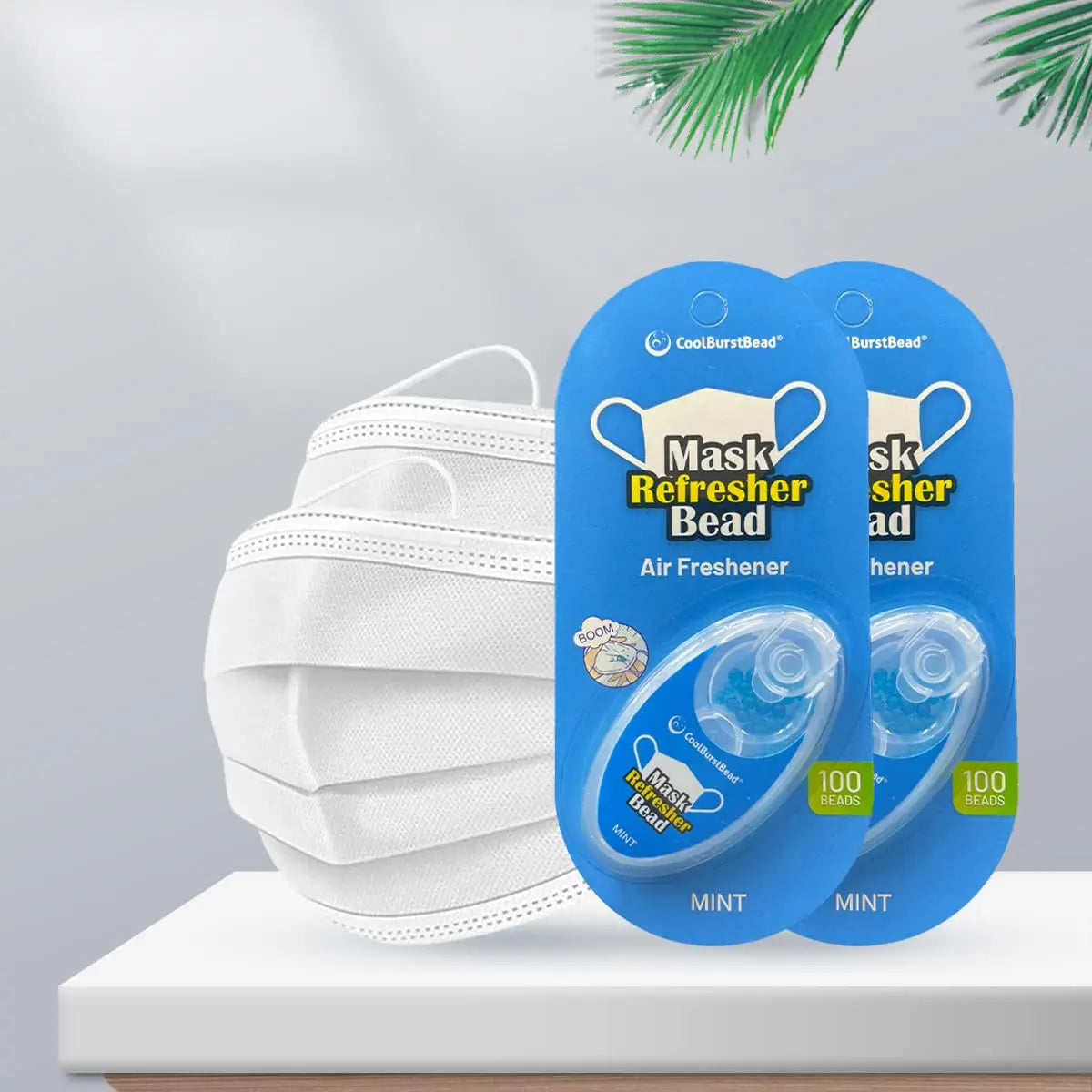 CoolBurstBead Face Mask Refresher, Long-Lasting & Strong Refreshing Fragrance, 4-Pack CoolBurstBead Au supplements