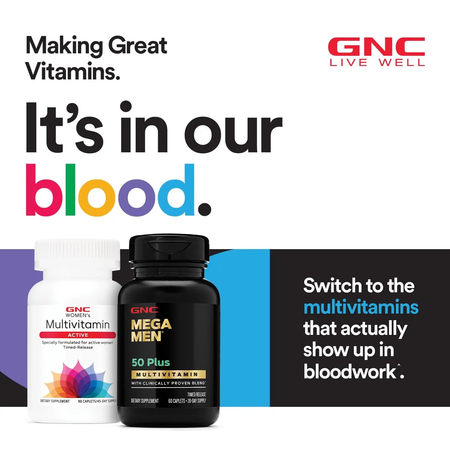 GNC Mega Men Sport Multivitamin | Performance, Muscle Function, and General Health | 90 Count GNC Au supplements
