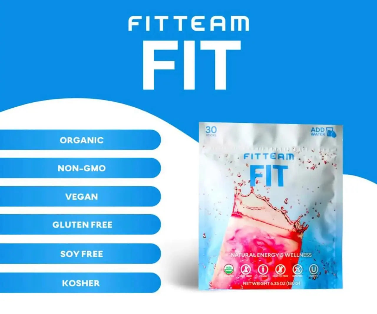 Fitteam Fit 30 Individual Sticks (30 Day Supply) New Improved Formula Fitteam Au supplements
