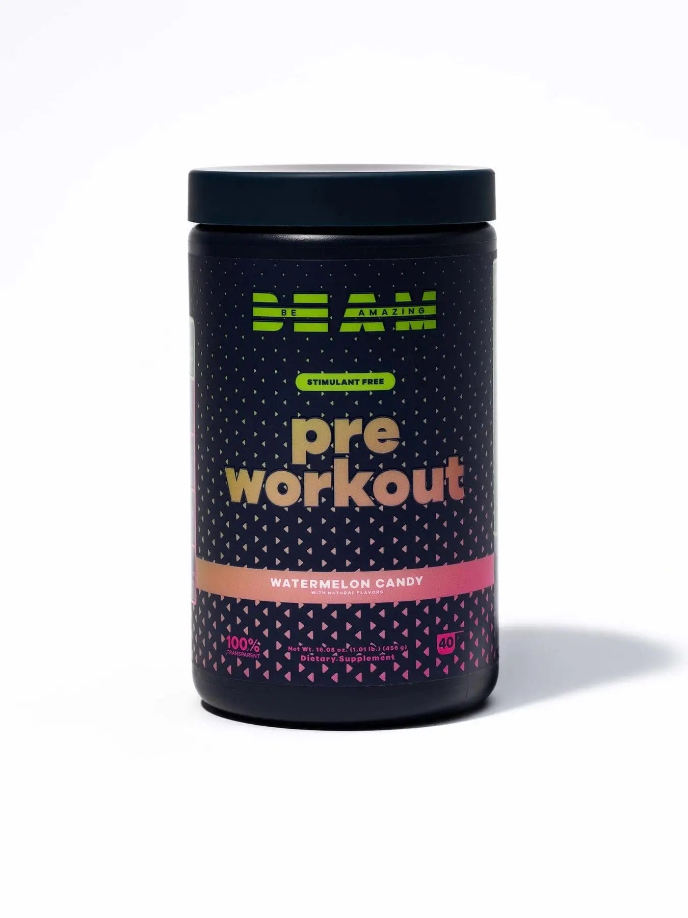 BEAM Be Amazing Vegan Stim Free Pre-Workout Powder | Energy Booster Powdered Drink BEAM Au supplements