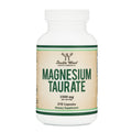 Magnesium Taurate Supplement for Cardiovascular Health to Boost Magnesium Levels (1,500mg per Serving, 210 Vegan Capsules) Non-GMO, Gluten Free