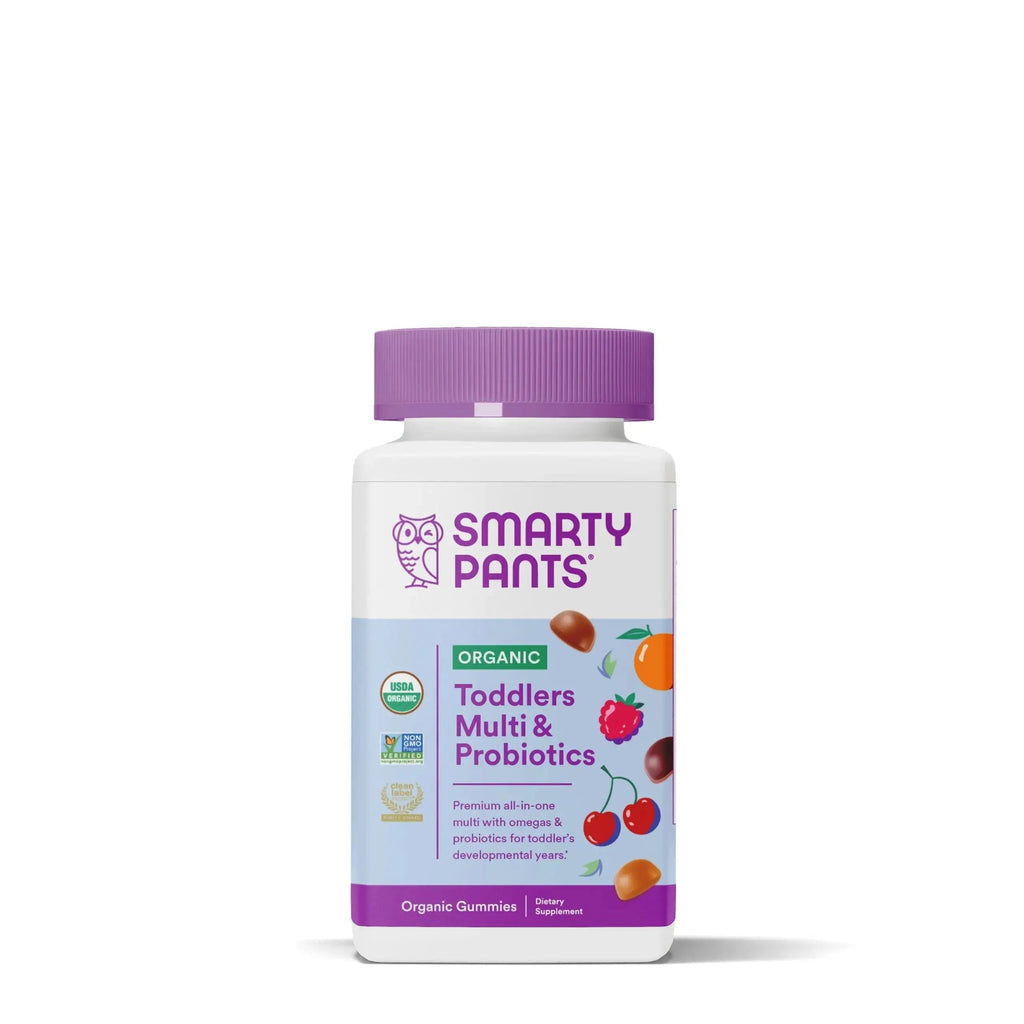 SmartyPants Organic Toddler Multivitamin Gummies: Probiotics & Kids Probiotic Immunity Gummies: Prebiotics & Probiotics for Digestive Health and Immune Support Supplement SmartyPants Au supplements