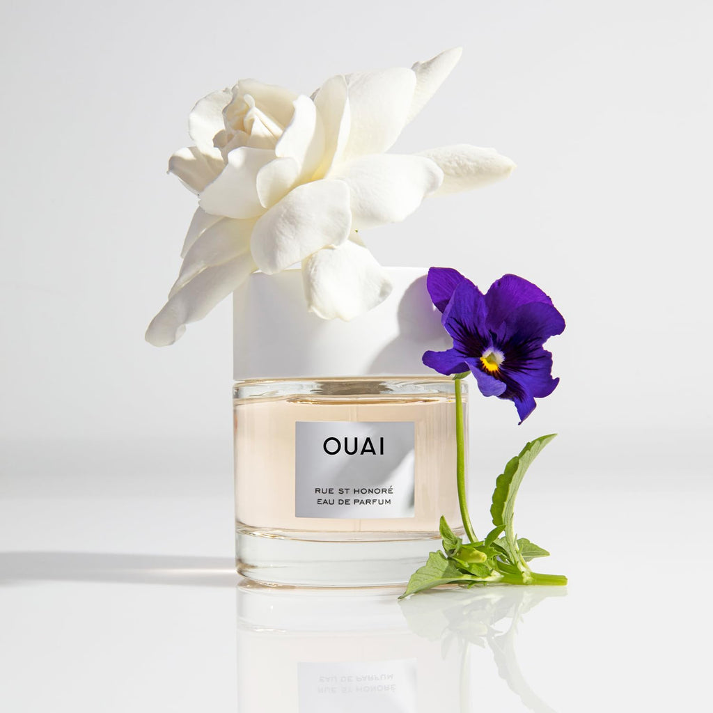 OUAI Rue St. Honore Eau de Parfum - Elegant Womens Perfume for Everyday Wear - Fresh Floral Scent with Notes of Violet, Gardenia, and Delicate Hints of Ylang Ylang and Musk (1.7 Oz) OUAI Au supplements