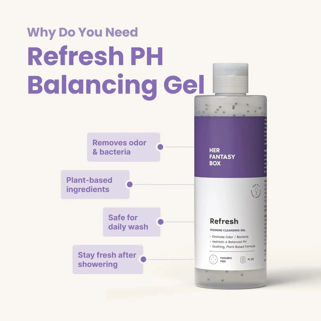 Her Fantasy Box | Refresh pH Balancing Shower Gel Natural Feminine Hygiene Solution Her Fantasy Box Au supplements