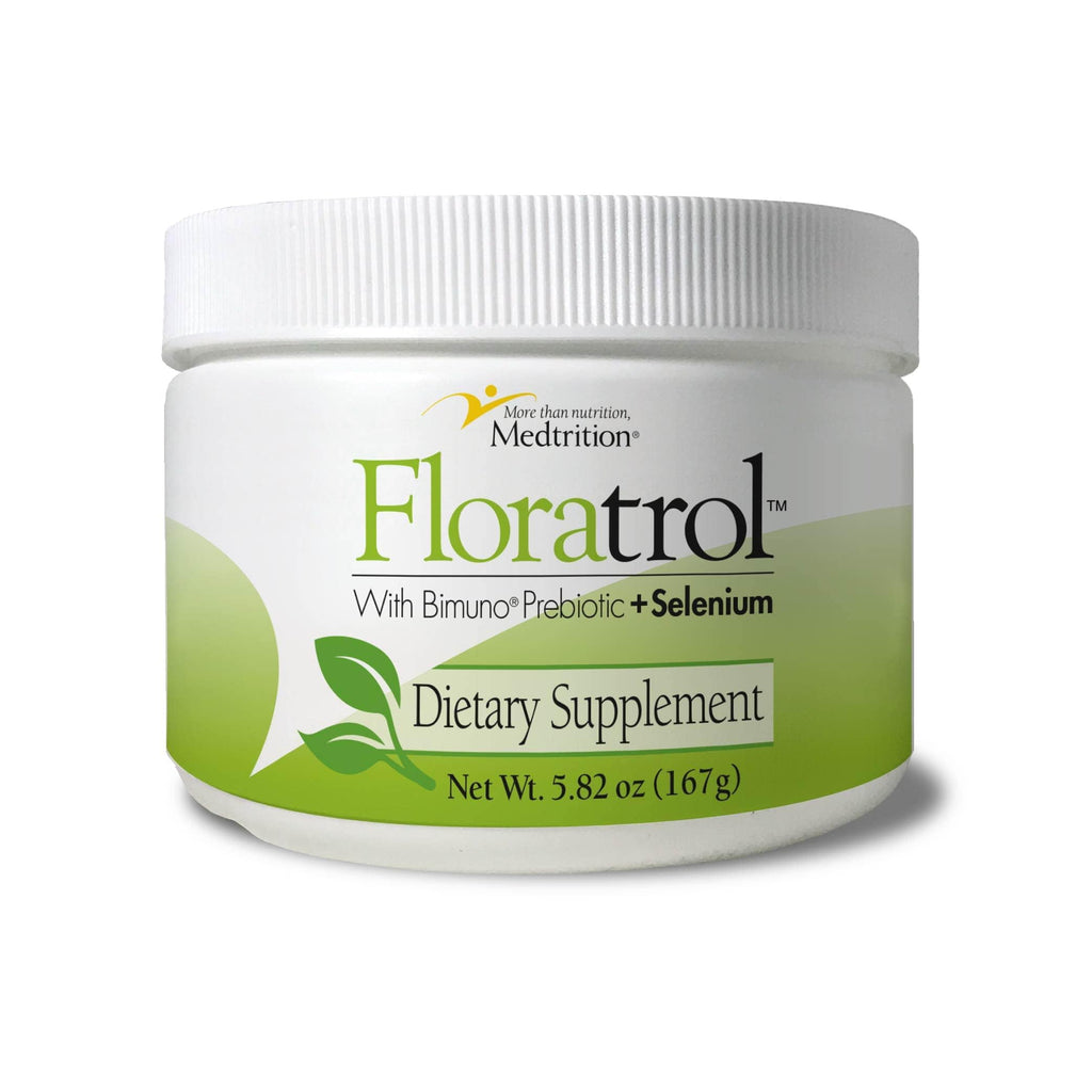 Medtrition Floratrol™ Prebiotic Fiber Powder for Digestive Health – Bimuno® GOS Prebiotic + Selenium – Supports Gut Health & Regularity – Dissolves Clear and Fast,