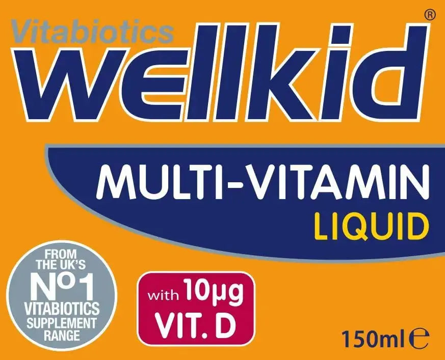 Wellkid by Vitabiotics Multi-Vitamin Liquid 150ml Wellkid Au supplements