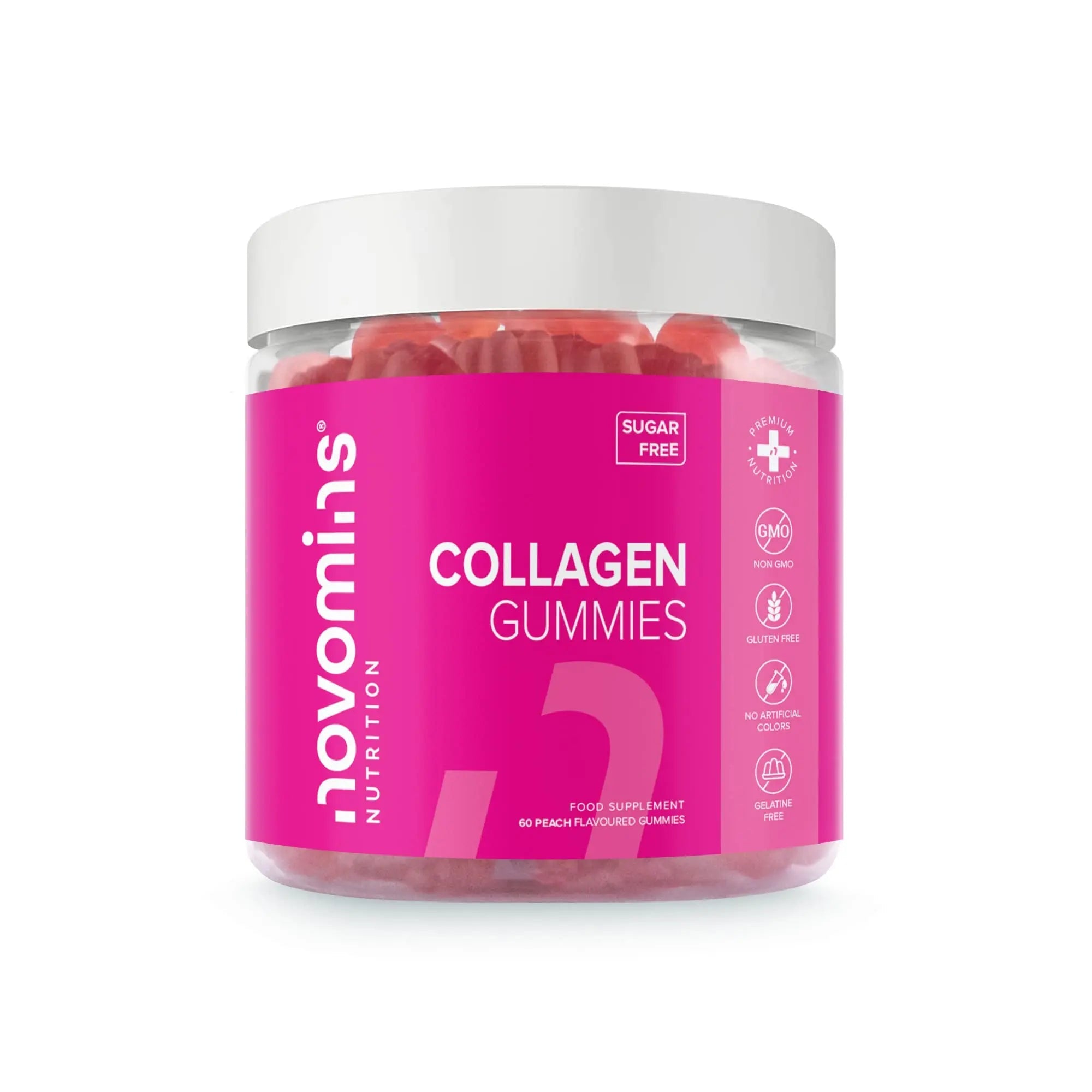 Collagen Gummies - Sugar Free Marine Collagen Gummies - Superior Type 1 Hydrolysed Collagen novomins Au supplements