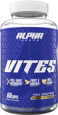 Alpha Supps Vites Men's Multivitamin, Complete Daily Supplement with Fruits, Veggies, Energy, Immune & Prostate Support Alpha Supps Au supplements