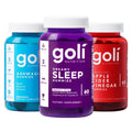Goli - Sleep, Apple Cider Vinegar & Ashwagandha Gummy Bundle Goli Au supplements