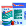 FIRST DAY Women’s Brain Gummies for Focus, Memory & Clarity | Cognizin® Citicoline + Phosphatidylserine | Natural Sustained Energy, Peach Flavor FIRST DAY Au supplements