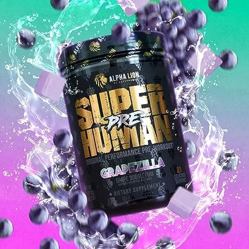 ALPHA LION Superhuman Pre Workout Powder, Beta Alanine, L-Taurine & Tri-Source ALPHA LION Au supplements